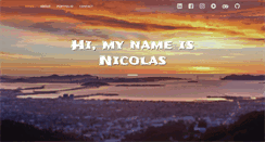 Desktop Screenshot of nicolassaad.com